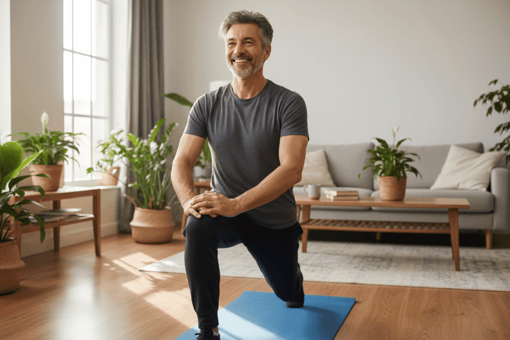 4 étapes pour commencer exercices genoux rotule haute